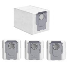 Supervac Roborock S8 Plus, S8 Pro Ultra, S8 Max Ultra,S8 MaxV Ultra Robot Süpürge ile Uyumlu 4'lü Toz Torbası - Image 1