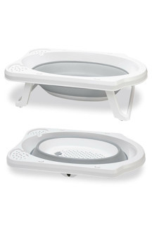 Zuu Baby Katlanabilen Bebek Banyo Küveti Gri - Image 1