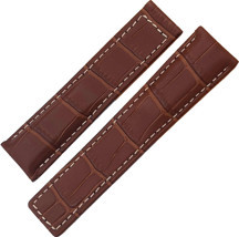 Tag Heuer Hakiki Deri Tag Heuer Uyumlu Saat Kayışı 22X20 Mm Klipsli Modeller İçin - Image 1