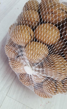 Porpora Shop Kuruyemiş Filesi, Meyve Sebze Filesi, Cırt Klipsli, 0,5 Kg Ürün Taşır, Şeffaf Renk, 100 Adet. - Image 1
