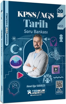Yediiklim 2026 KPSS Tarih Atölye Soru Bankası Çözümlü - Ahmet Uğur Karakuza Yediiklim Yayınları - Yediiklim Yayınları - Image 1