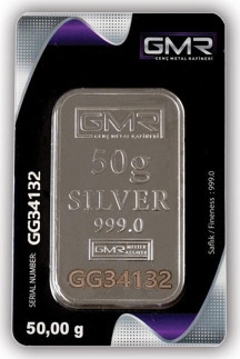 E-Gümüş 50 Gr Külçe Gümüş - Image 1