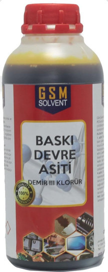 Gsm Solvent Baskı Devre Asidi 500 Ml - Image 1