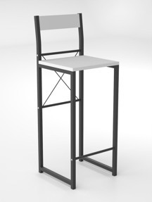 Retodesign Beyaz Good Bar Sandalyesi 1652B - Image 1