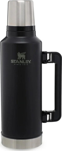 Stanley Klasik Vakumlu Paslanmaz Çelik Termos 1.9 LT - Matte Black Pebble - Image 1