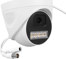 Plato PL-29099 5MP 2.8MM 4 Warmled Fullcolor Plastik Kasa AHD Analog Dome Güvenlik Kamerası - Image 1
