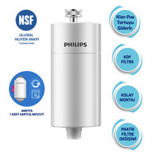 Philips Duş Filtresi Cilt ve Saç Dostu Awp1775wh Fildişi - Image 1