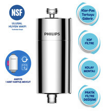 Philips Duş Filtresi Cilt ve Saç Dostu Awp1775ch Krom - Image 1