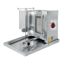 CSA Inox CSA Karacasan Endüstriyel Tüplü 1 Radyanlı Döner Ocağı Makinesi - Image 1