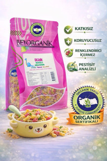 Organik Çocuk Makarna Sebzeli %35 Sebzeli 2x150gr (pestisit Ve Aflatoksin Analizli) - Image 1