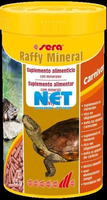 Sera Raffy Mineral 250 ml. Orjinal Kutusunda Kaplumbağa Yemi 55 gr - Image 1
