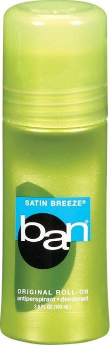 Ban Satin Breeze Original Roll-On Antiperspirant Deodorant 103ML - Image 1