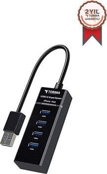 Torima 4 Port 3.0 Usb Hub YD-32 - Image 1