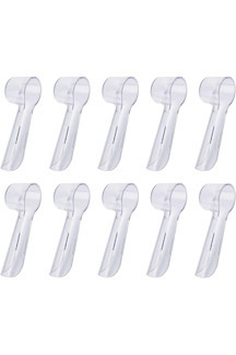 Orident Oral B Şarjlı Ve Pilli Diş Fırçaları Ile Uyumlu Yedek Başlık Koruyucu Kapak Renkli 10’Lu Set - Image 1