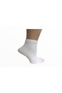 Saks 3 Adet Beyaz Renk Mikro 50 Soft Soket Çorap - Image 1