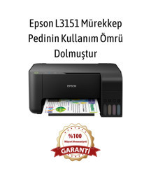 Epson L3151 Atık Mürekkep Pedi Resetleme - Image 1