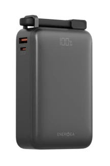 Energea ComPac Ultra67 20.000 mAh 2 Adet 67W Type-C ve 18W USB Ekstra 100W Kablolu Hızlı Şarj Powerbank - Image 1