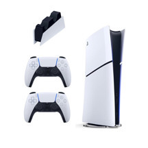 Sony Playstation 5 Slim Digital 825 GB + Şarj İstasyonu + 2. Dualsense İthalatçı Garantili - Image 1