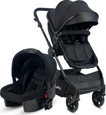 4 Baby Cool Black Travel Sistem Bebek Arabası Siyah - Image 1