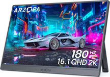 ARZOPA Z3FC 16.1 inç 180Hz 2K QHD IPS Type-C Taşınabilir Monitör - Image 1