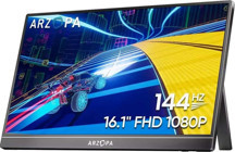ARZOPA Z1FC 16.1 inç 144Hz Full HD IPS Type-C Taşınabilir Monitör - Image 1