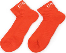 Fitinsane Premium Performance Quarter Unisex Spor Çorap Turuncu - Image 1