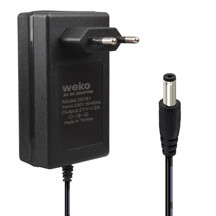 Ayt 21 Volt 2 Amper 5.5x2.5 Mm Uçlu Kırmızı Yeşil Ledli Priz Tipi Şarjlı Matkap Adaptörü Şarj Cihazı Aleti - Image 1