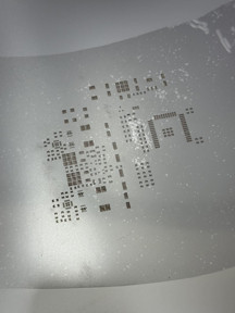 Hasyılmaz SW3516P Lazer Kesim Paslanmaz Çelik Pcb Devre Şablon 28x38cm - Image 1