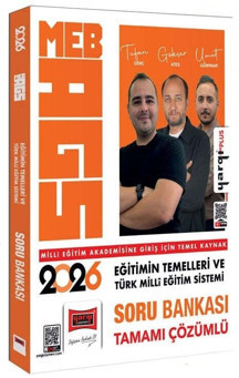 Yargı 2026 MEB-AGS Eğitimin Temelleri ve Türk Milli Eğitim Sistemi Soru Bankası Çözümlü - Yargı Yayınları - Image 1