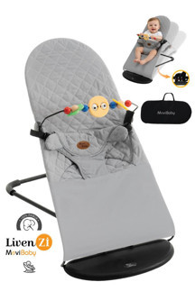 Livenzi Mobibaby Anakucağı Cotton Deluxe - Gri - Image 1