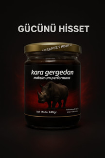 UltimatePower KARA GERGEDAN Performans Macun 240 gr - Image 1