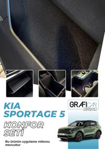 Graficar Kia Sportage 5/Nq5 Konfor Seti - Kumaş Kaplama-İzolasyon Amaçlı Ürün 2021 Sonrası - Image 1