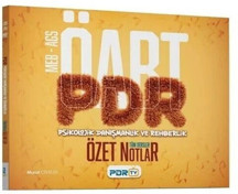 ÖABT MEB AGS PDR Psikolojik Danışmanlık ve Rehberlik Öğretmenliği Özet Ders Notları PDR TV - Akm Kitap - Image 1