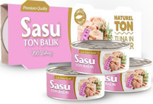 Sasu Light Suda Ton Balığı 12x80g Bütün Dilim - Image 1
