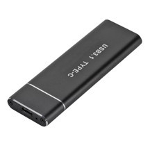 PrimeX Plus PrimeX PX-M220 M2 NVMe SSD Kutusu, TypeC-USB3.0 NVMe SSD Kutusu, Harici USB-C PCIe NVMe M.2 SSD Hdd Kutusu (NVMe SSD Tek - Image 1