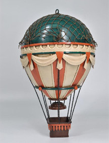 Vintage Metal Retro Sıcak Hava Balonu-34 cm - Image 1