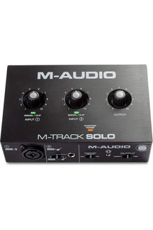 AyrStore M-Audio M-Track Solo Kayıt Stream ve Podcast uygulamaları için ideal ses kartı - Image 1