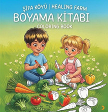 Şifa Köyü - Healing Farm Boyama Kitabı Coloring Book - Cinius Yayınevi - Image 1