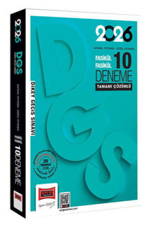 Yargı 2026 DGS Sayısal-Sözel Yetenek Tamamı Çözümlü 10 Deneme Yargı Yayınları - Yargı Yayınları - Image 1