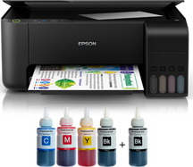Epson EcoTank L3250 C11CJ67405 Çok Fonksiyonlu Yazıcı Muadil Mürekkep - Image 1