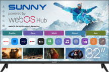 Sunny SN32HMLN HD 32" 82 Ekran Uydu Alıcılı webOS Smart LED TV - Image 1