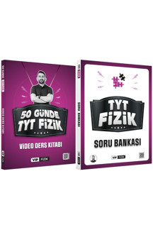 Vip Fizik 50 Günde Tyt Kampı Video Ders Kitabı Ve Tyt Fizik Soru Bankası Seti - KR Akademi - Image 1