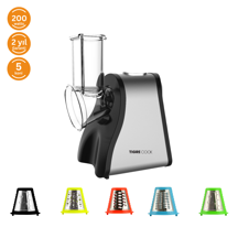 TIGRECOOK 5'i 1 Arada Otomatik Doğrayıcı ve Dilimleyici Makine -Rende- Salata Makinesi - Image 1