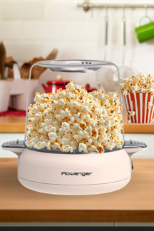 Rowenger ROW-500 Mısır Patlatma Makinesi Yağsız Ve Sağlıklı Popcorn 100gr Kapasite - Image 1