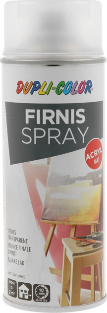 Color Dupli-Color Sprey Mat Vernik Şeffaf 400 ml - Image 1