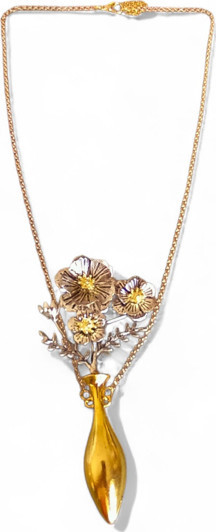 Slowshe-Vintage Tasarım Kolye - Image 1