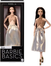 Barbie Signature Barbie Basics Model 06 Hareketli Eklemli Koleksiyon Bebek - Image 1