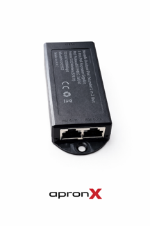 Apronx NVD-2202 10/100/1000 1 In 2 100m Gigabit Poe Repeater Extender - Image 1