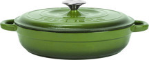 Lava Döküm Yuvarlak Çok Amaçlı Yayvan Tencere New Heritage Serisi Çap(Ø)28cm. - Image 1