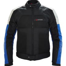 Venom Motosiklet Mont 4 Mevsim Dynamic Açık Gri-Mavi Motorcu Montu - Image 1